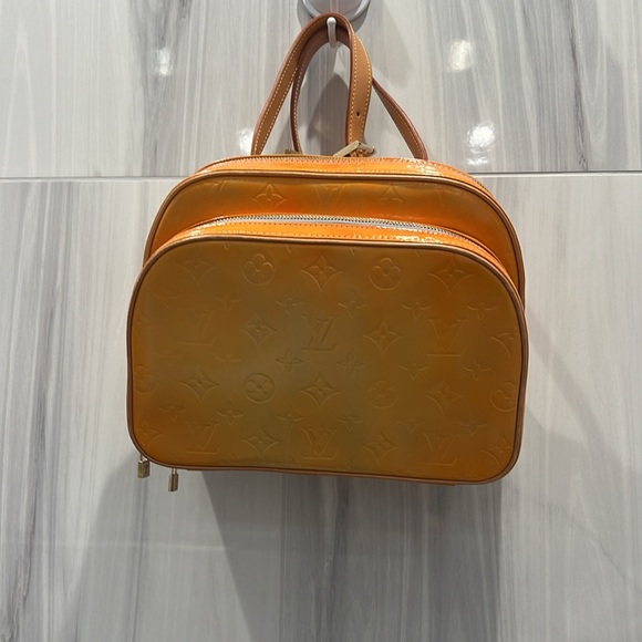 Louis Vuitton‎ LV Yellow Vernis Murray Backpack EUC - Picture 3 of 17